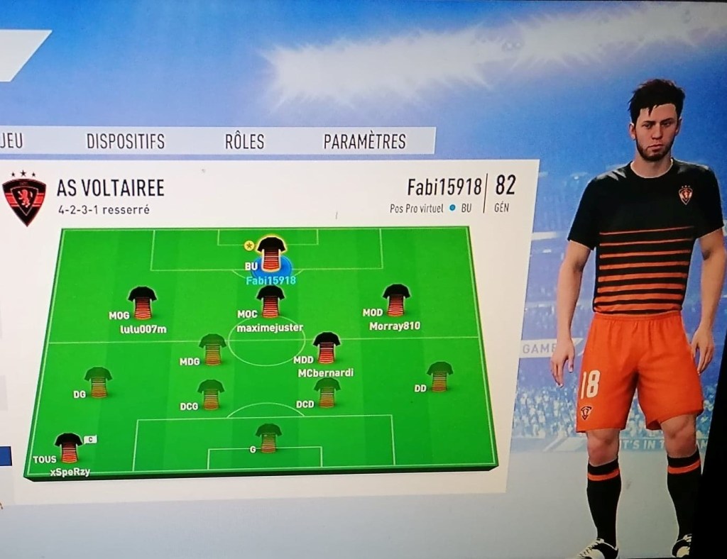 AS Voltaire football ufolep joueur lille saint andré nord club équipe amateur 