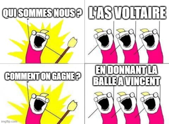 AS Voltaire Ufolep Football Amateur Nord Lille Saint André Club Equipe Entraîneur Joueur Arbitre Match Entrainement Recrutement