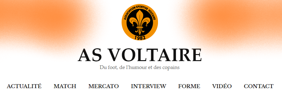 AS Voltaire Ufolep Football Amateur Nord Lille Saint André Club Equipe Entraîneur Joueur Arbitre Match Entrainement Recrutement