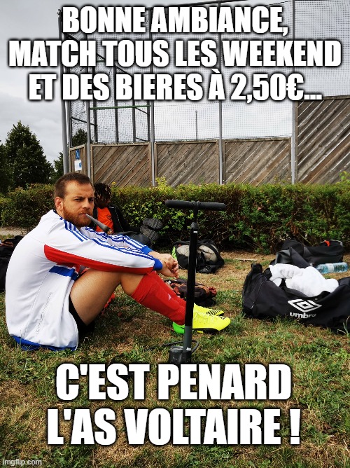 AS Voltaire Ufolep Football Amateur Nord Lille Saint André Club Equipe Entraîneur Joueur Arbitre Match Entrainement Recrutement 