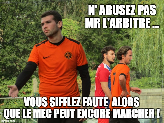 AS Voltaire Ufolep Football Amateur Nord Lille Saint André Club Equipe Entraîneur Joueur Arbitre Match Entrainement Recrutement meme